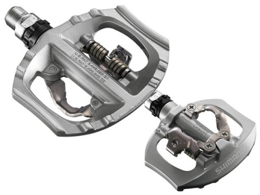 "Clipless" pedals - aka cleated